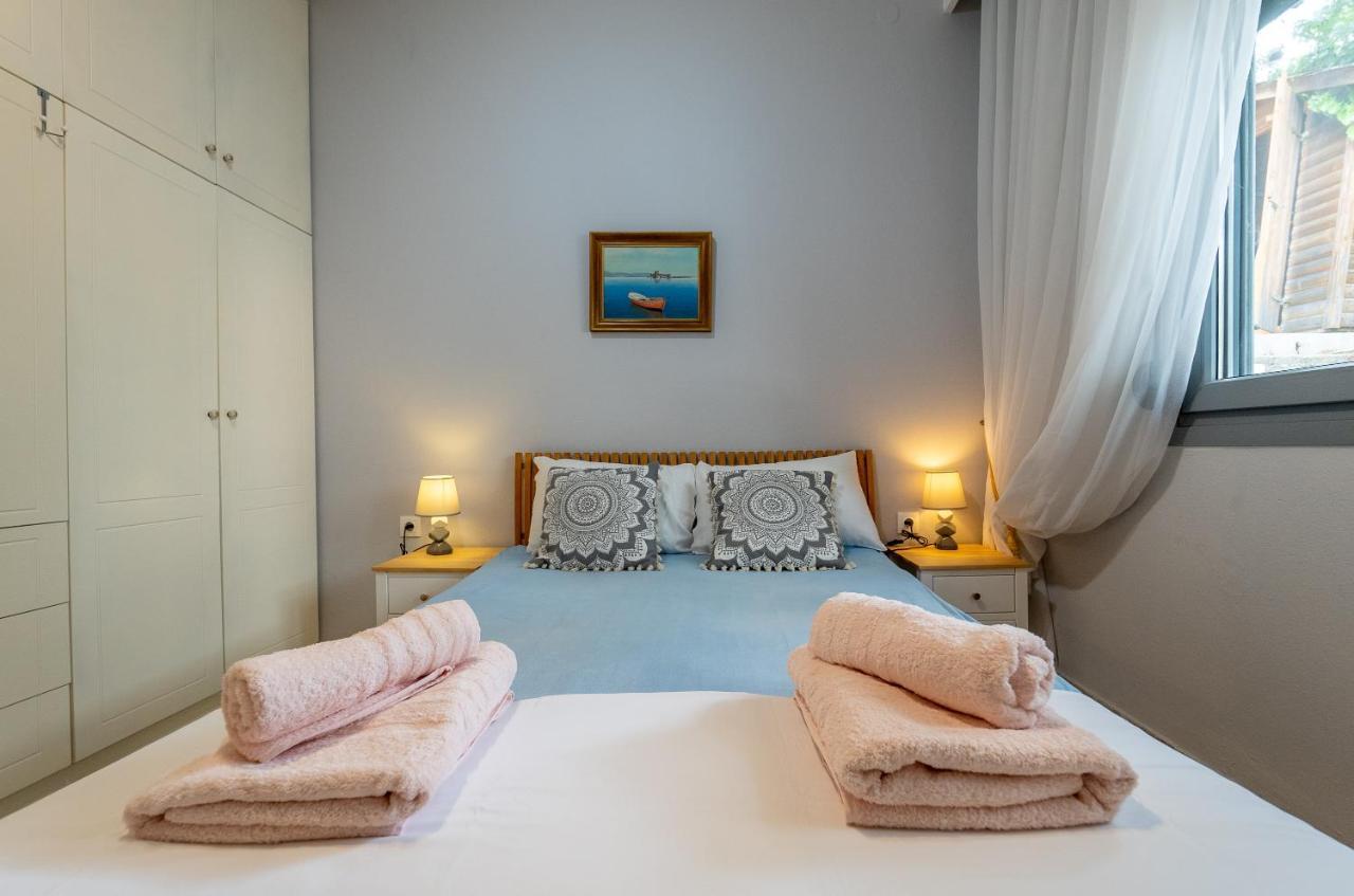 Villa Elia Kavala - Mediterranean Holiday Villa Palaiontsiflikion Bagian luar foto