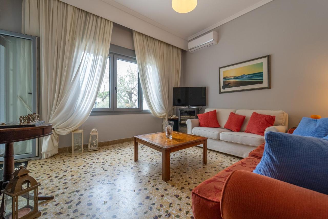 Villa Elia Kavala - Mediterranean Holiday Villa Palaiontsiflikion Bagian luar foto