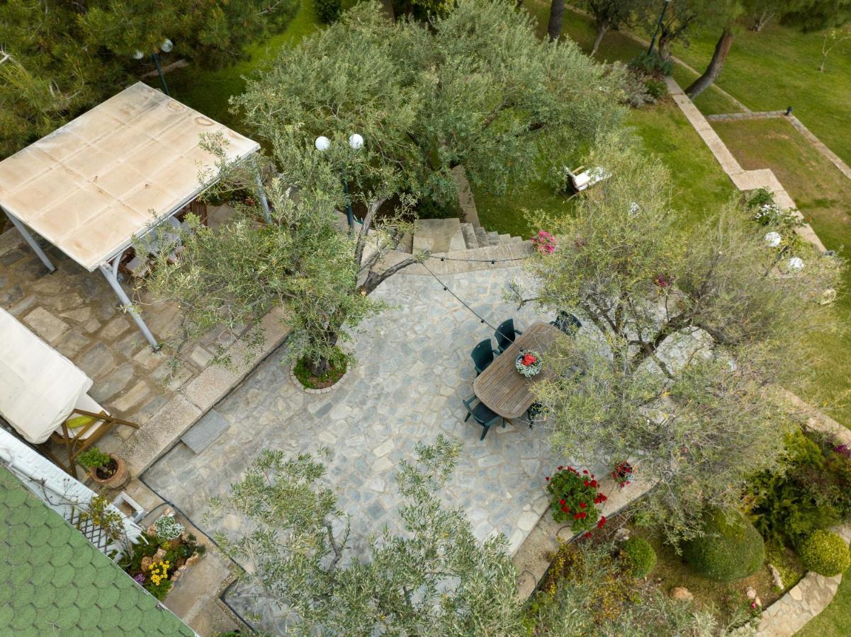 Villa Elia Kavala - Mediterranean Holiday Villa Palaiontsiflikion Bagian luar foto